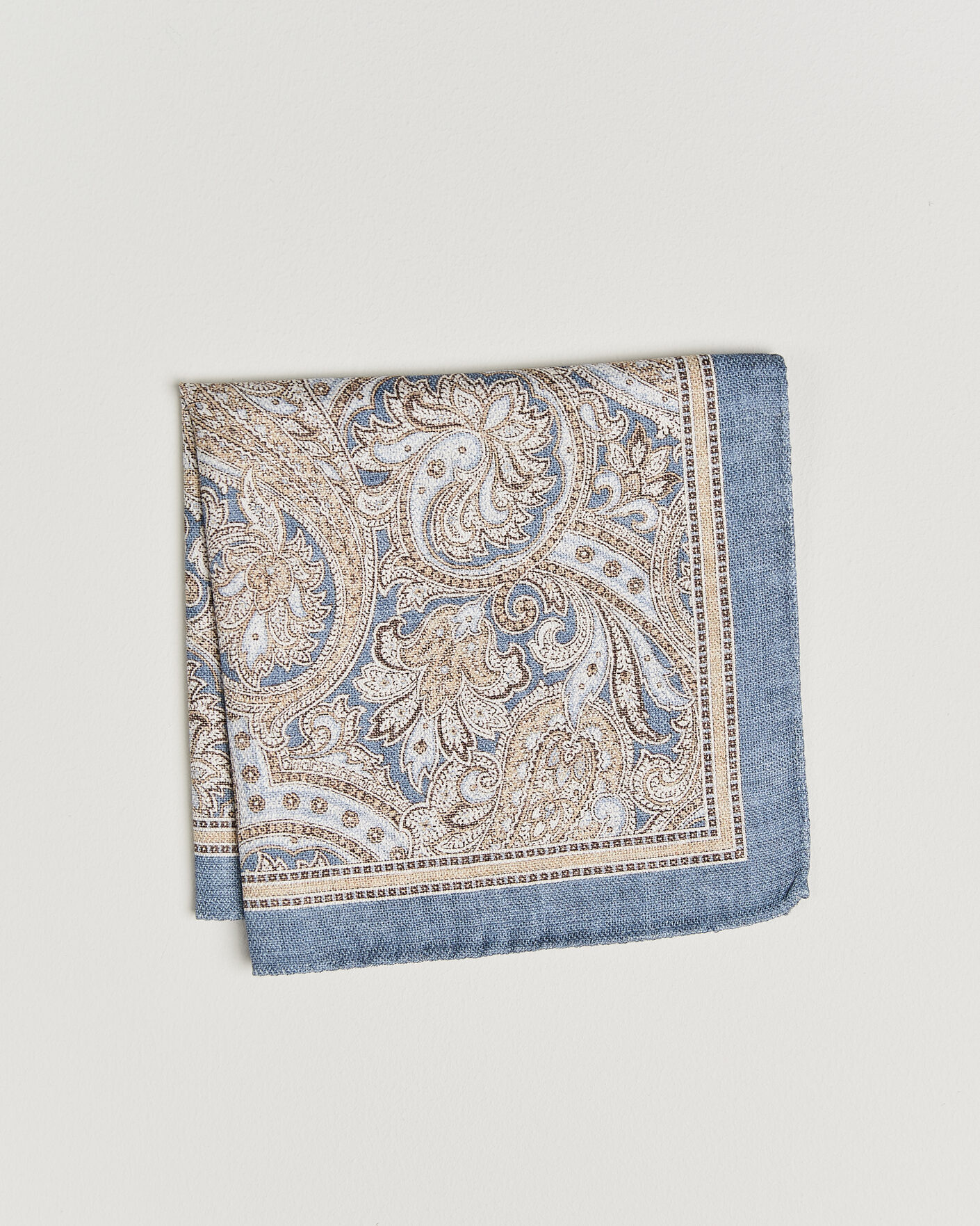 Herr | Näsdukar | Amanda Christensen | Silk Shappe Double Faced Pocket Square Navy