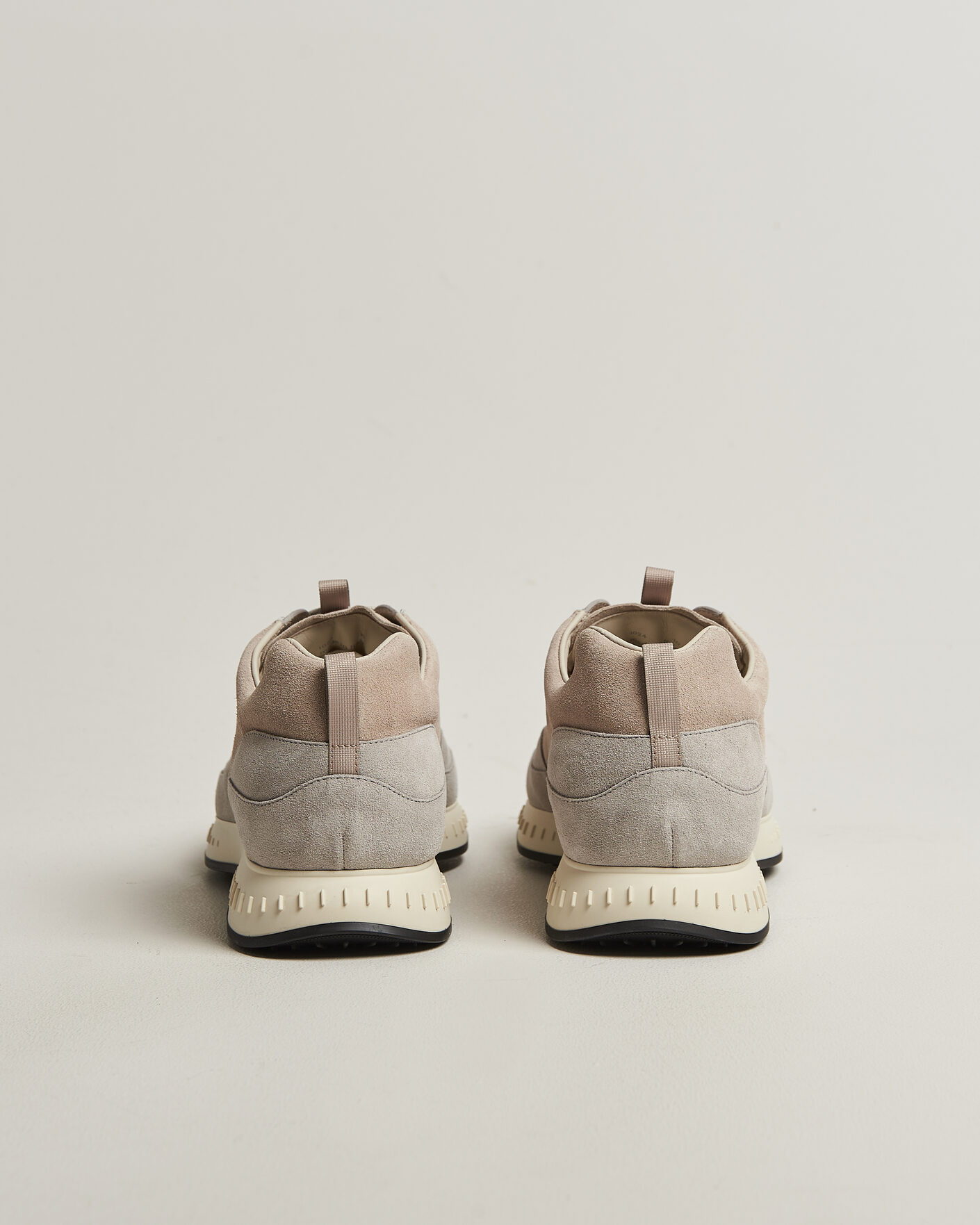 Herr | Sneakers | John Lobb | Laced Running Sneakers Sand Suede