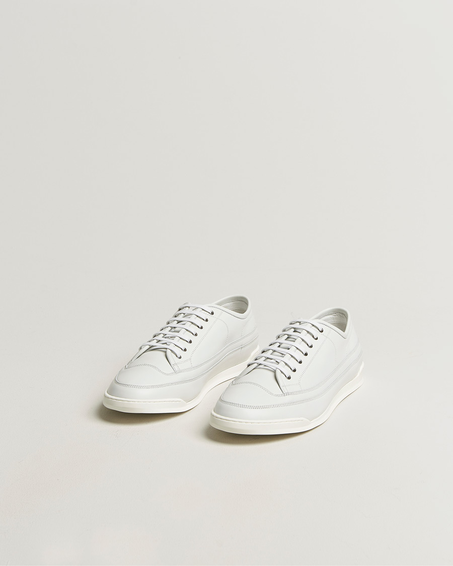 Herr | Sneakers | John Lobb | Court Low Sneakers White