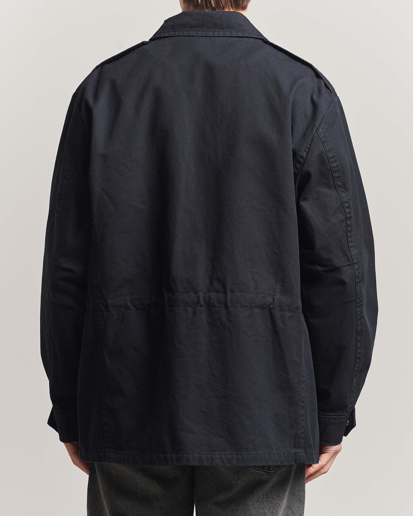 Herr | Jackor | Filippa K | Cotton Field Jacket Black