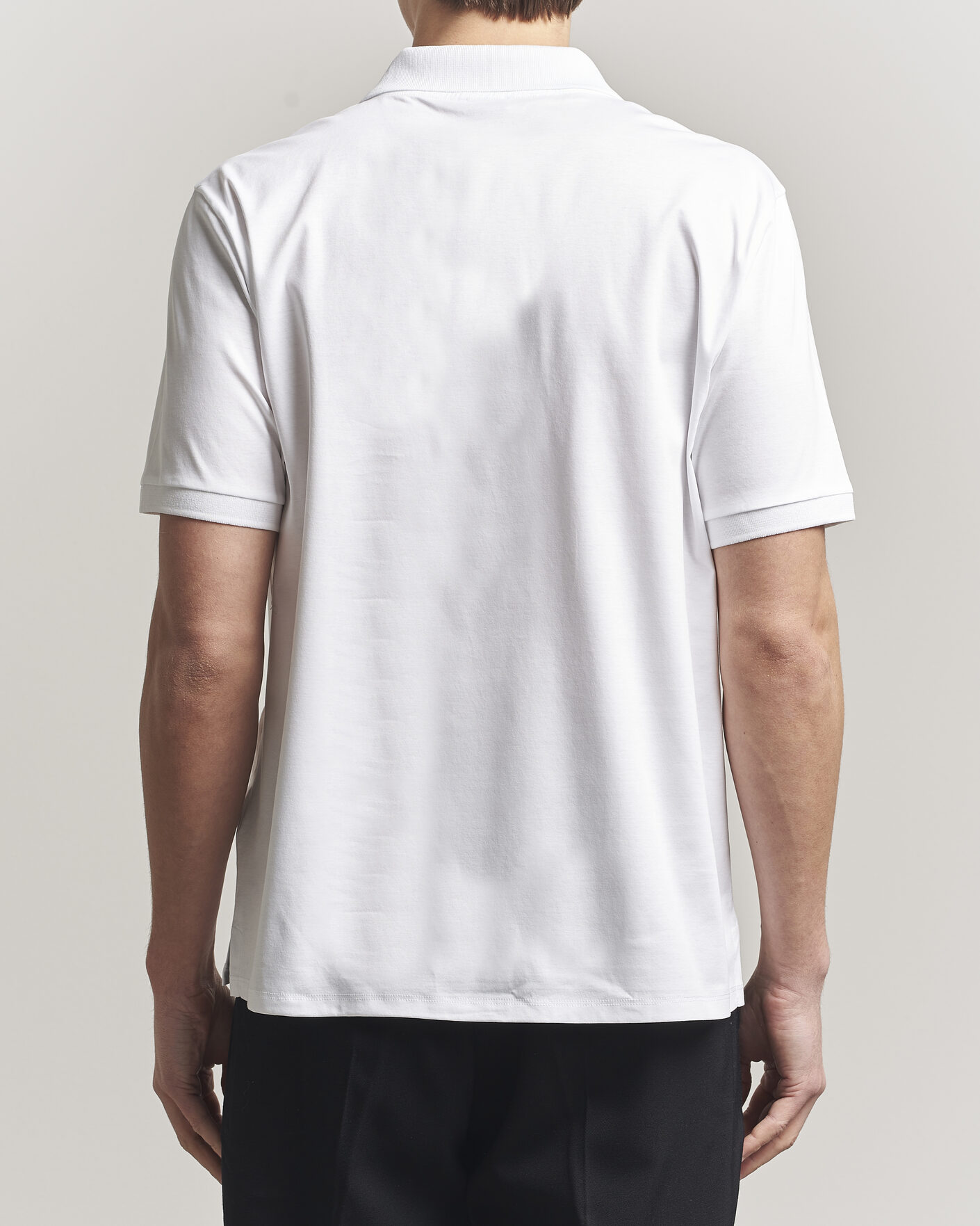 Herr | Pikéer | Filippa K | Technical Cotton Polo White
