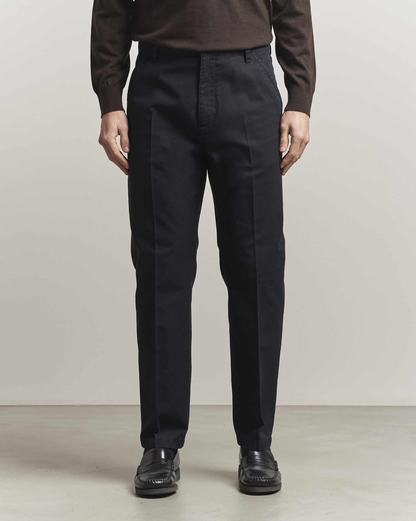 Herr | Byxor | Filippa K | Carl Cotton Trousers Black