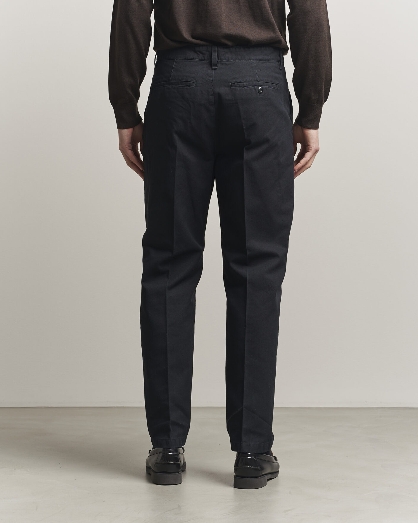 Herr | Byxor | Filippa K | Carl Cotton Trousers Black