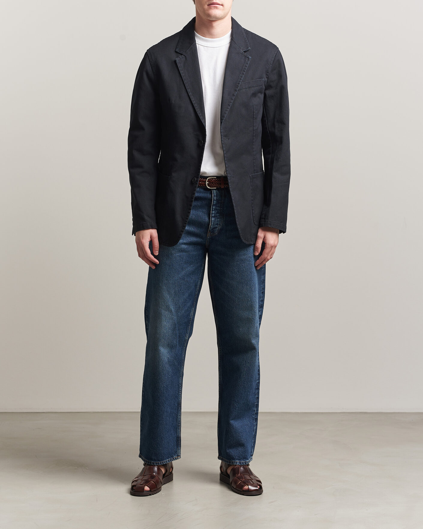 Herr | Kavajer | Filippa K | Christopher Cotton Blazer Black