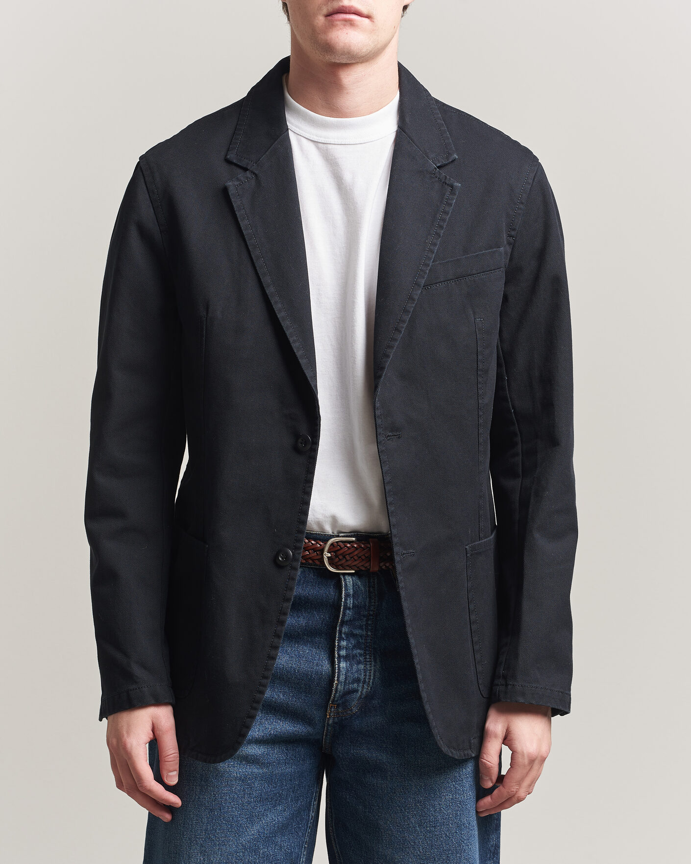 Herr | Kavajer | Filippa K | Christopher Cotton Blazer Black
