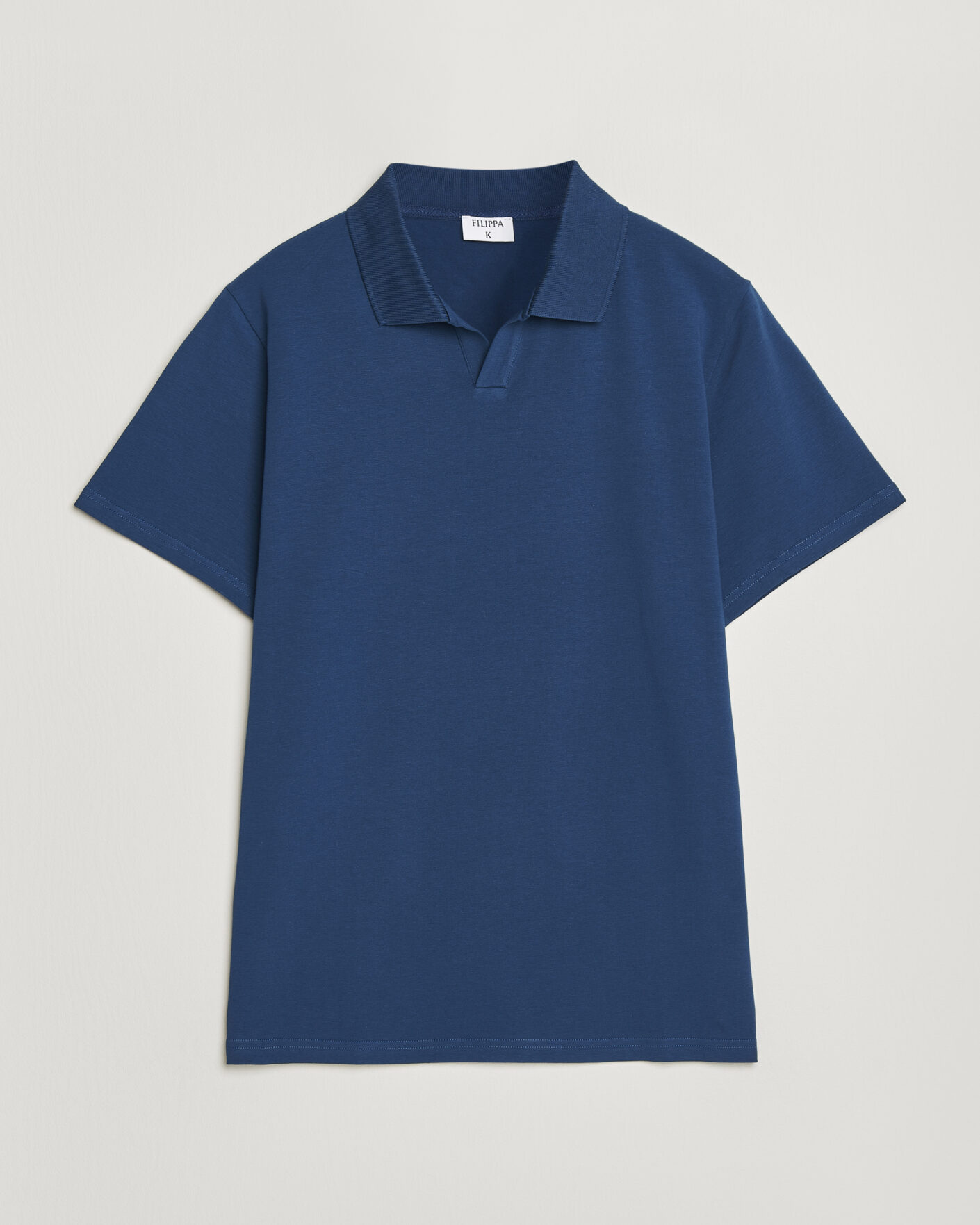 Herr | Pikéer | Filippa K | Soft Lycra Polo T-Shirt Night Teal