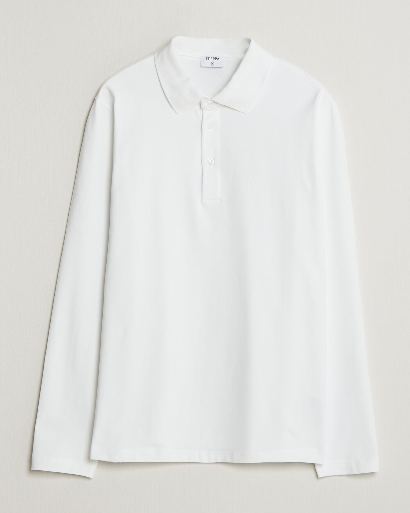 Herr | Pikéer | Filippa K | Luke Stretch Polo Shirt White