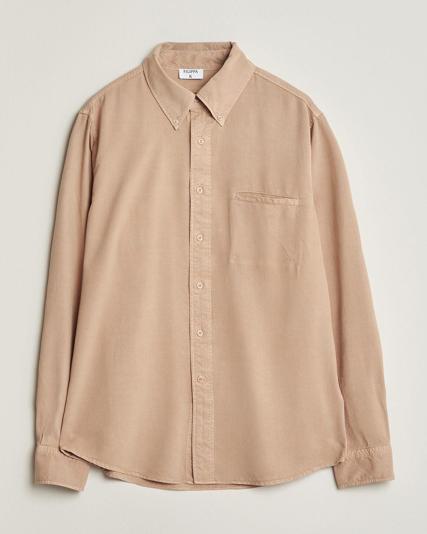 Herr | Skjortor | Filippa K | Zack Lyocell Shirt Beige