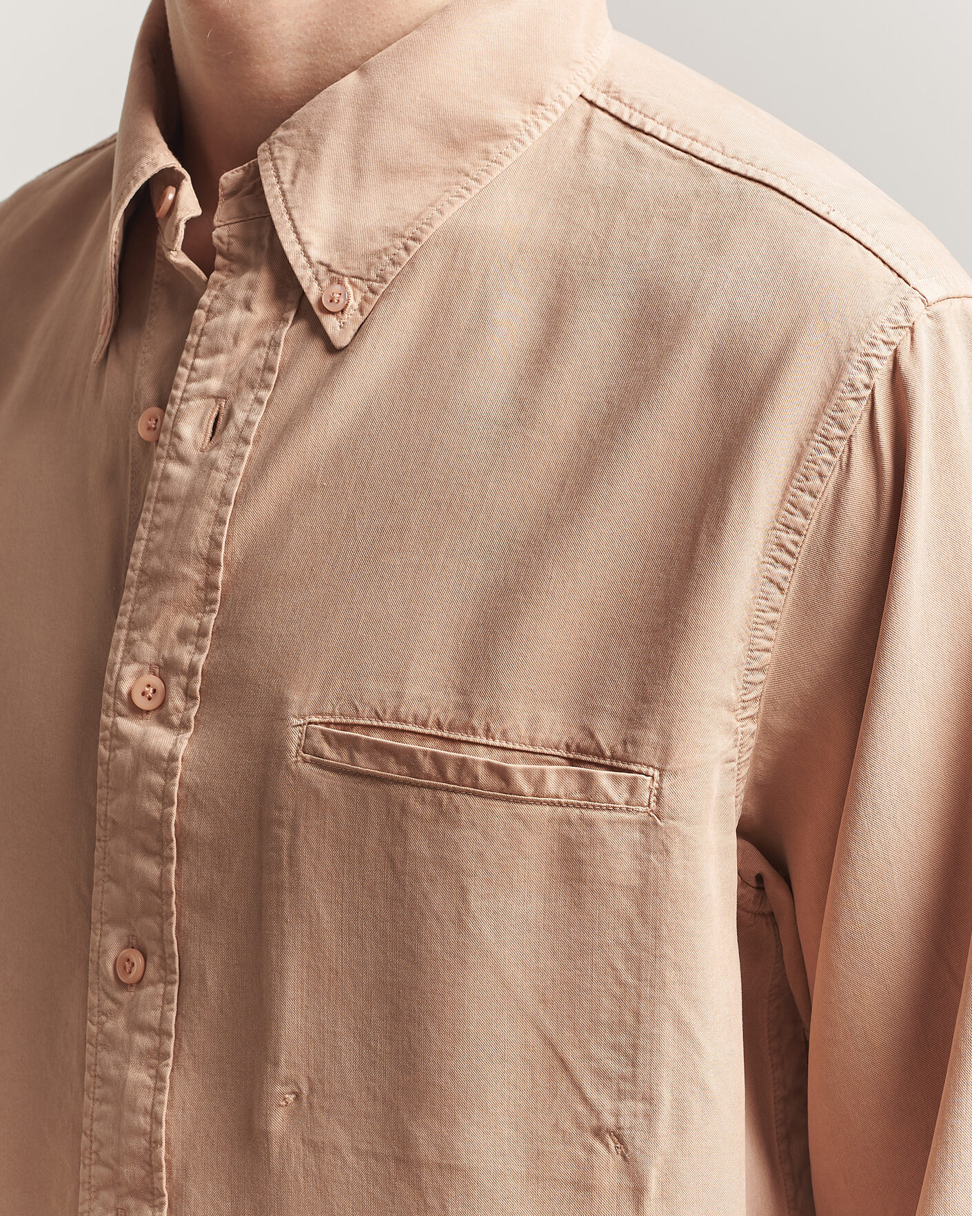 Herr | Skjortor | Filippa K | Zack Lyocell Shirt Beige