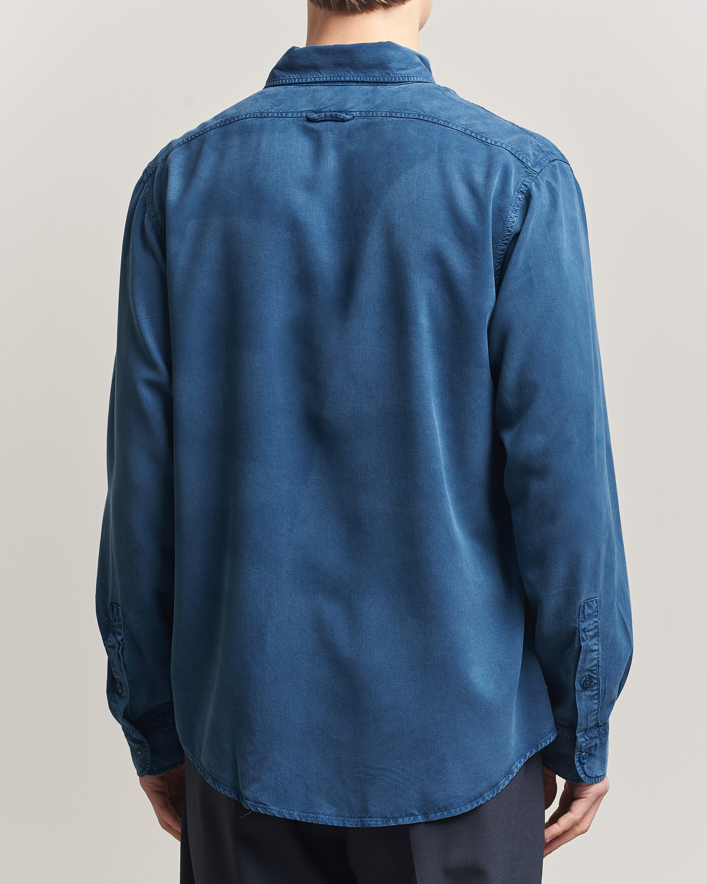 Herr | Skjortor | Filippa K | Zack Lyocell Shirt Night Teal