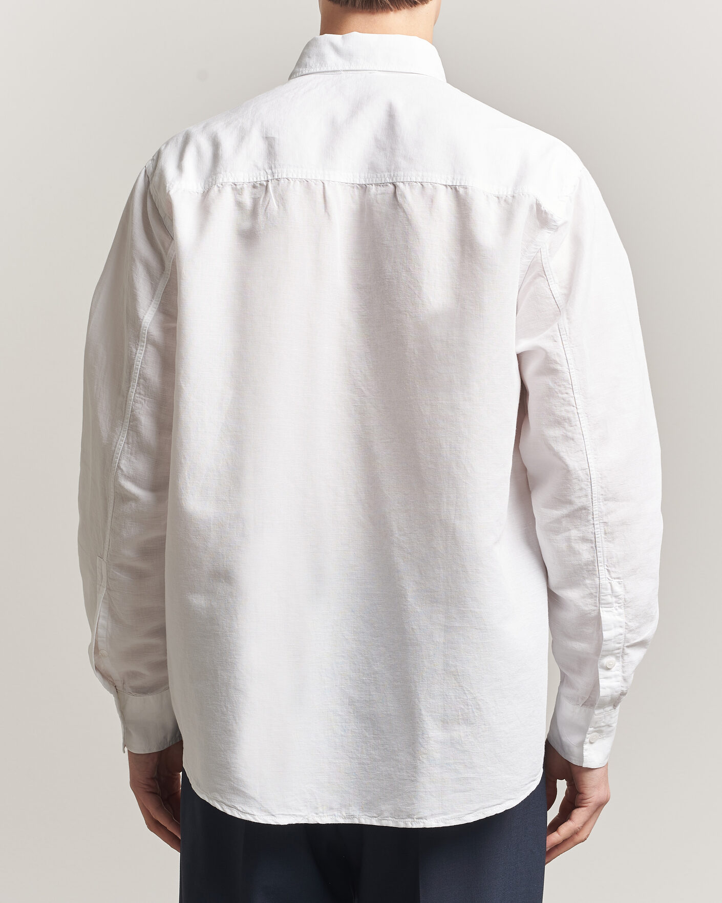 Herr | Skjortor | Filippa K | Relaxed Cotton/Linen Shirt White