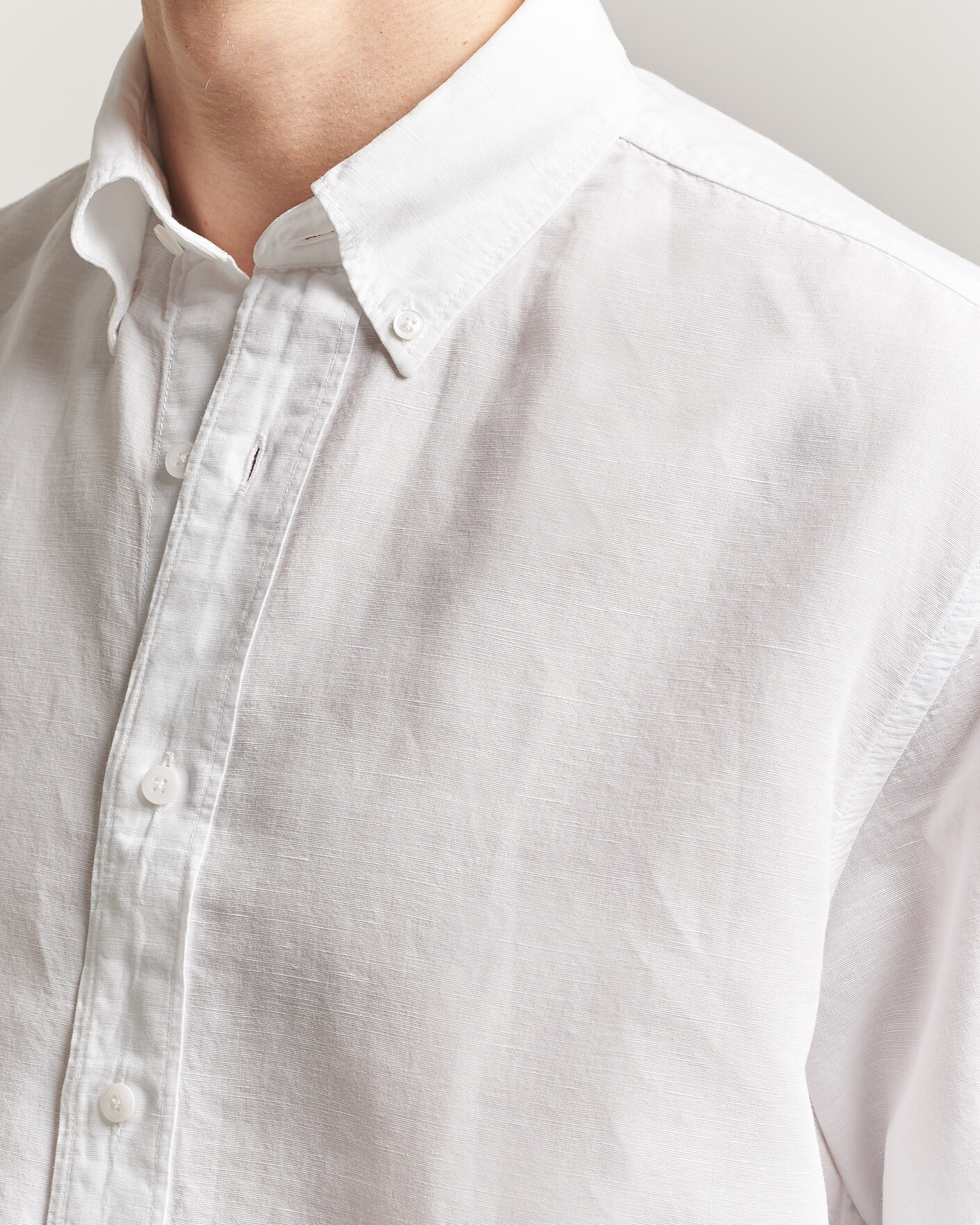 Herr | Skjortor | Filippa K | Relaxed Cotton/Linen Shirt White
