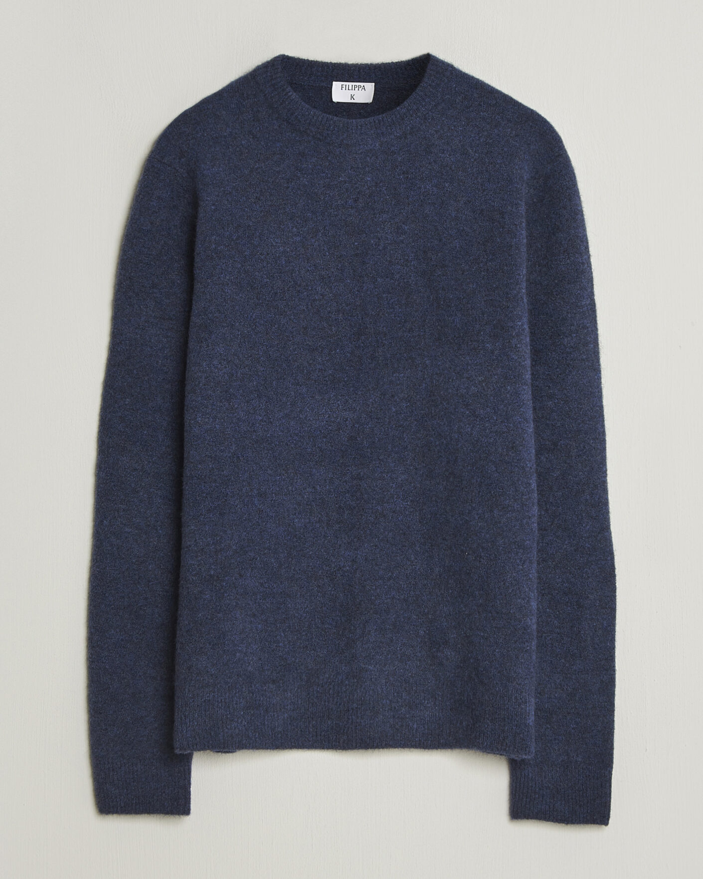 Herr | Tröjor | Filippa K | Yak Knitted Sweater Night Teal