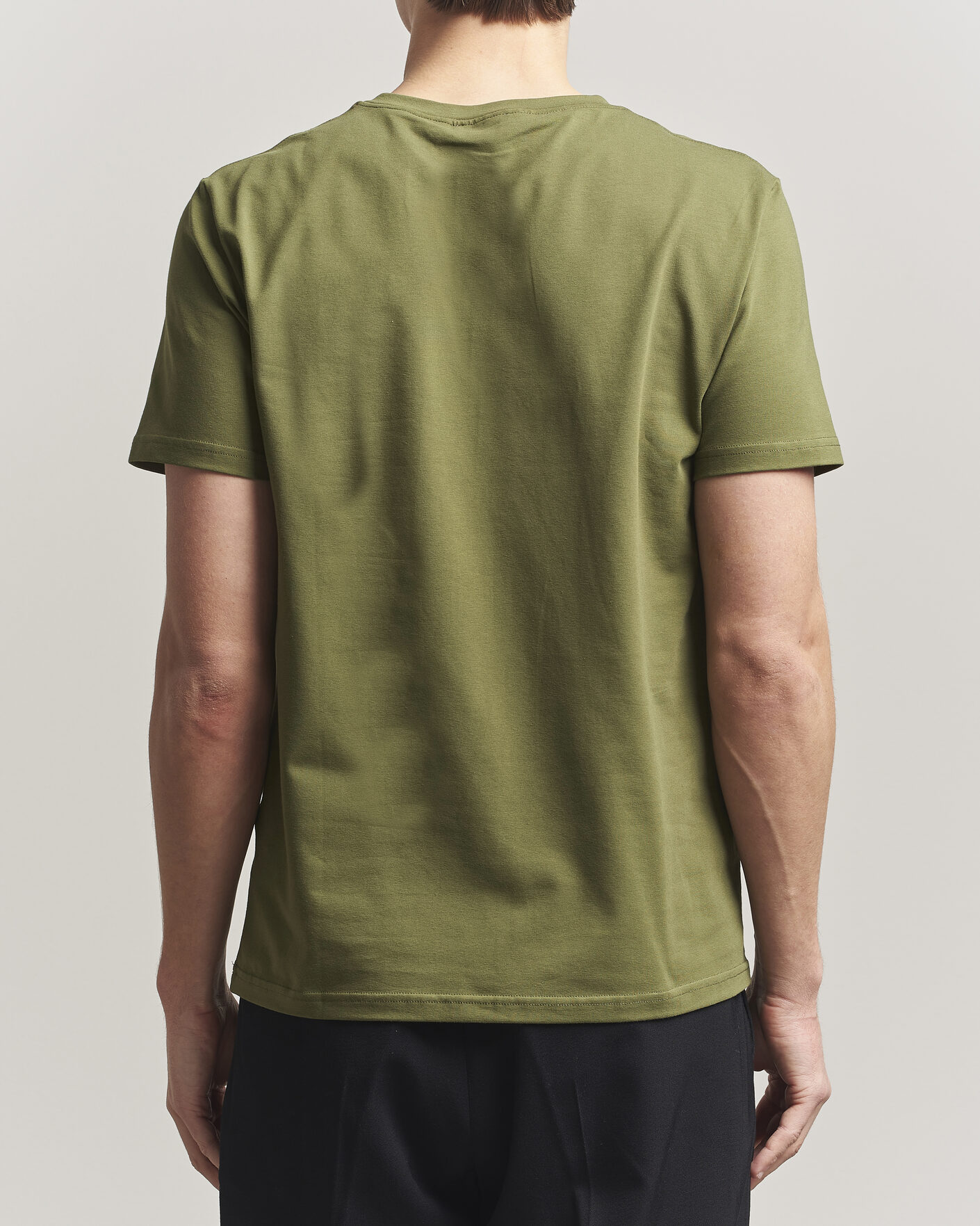 Herr | T-Shirts | Filippa K | Soft Lycra T-Shirt Laurel Green