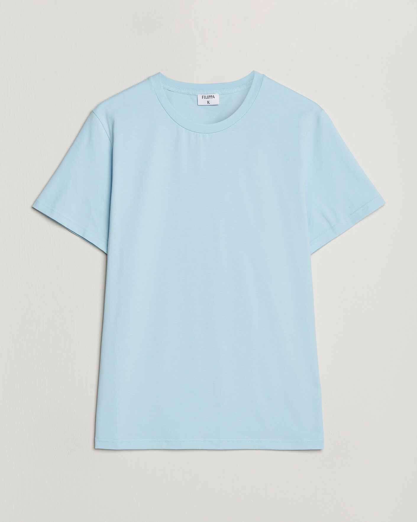 Herr | T-Shirts | Filippa K | Soft Lycra T-Shirt Frost Blue