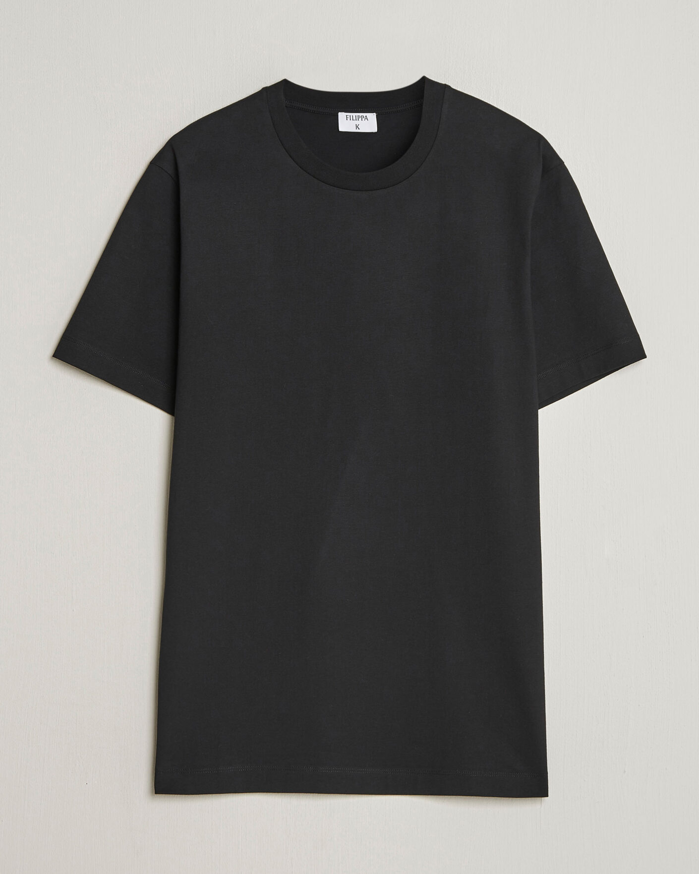 Herr | T-Shirts | Filippa K | Filip Crew Neck T-Shirt Black