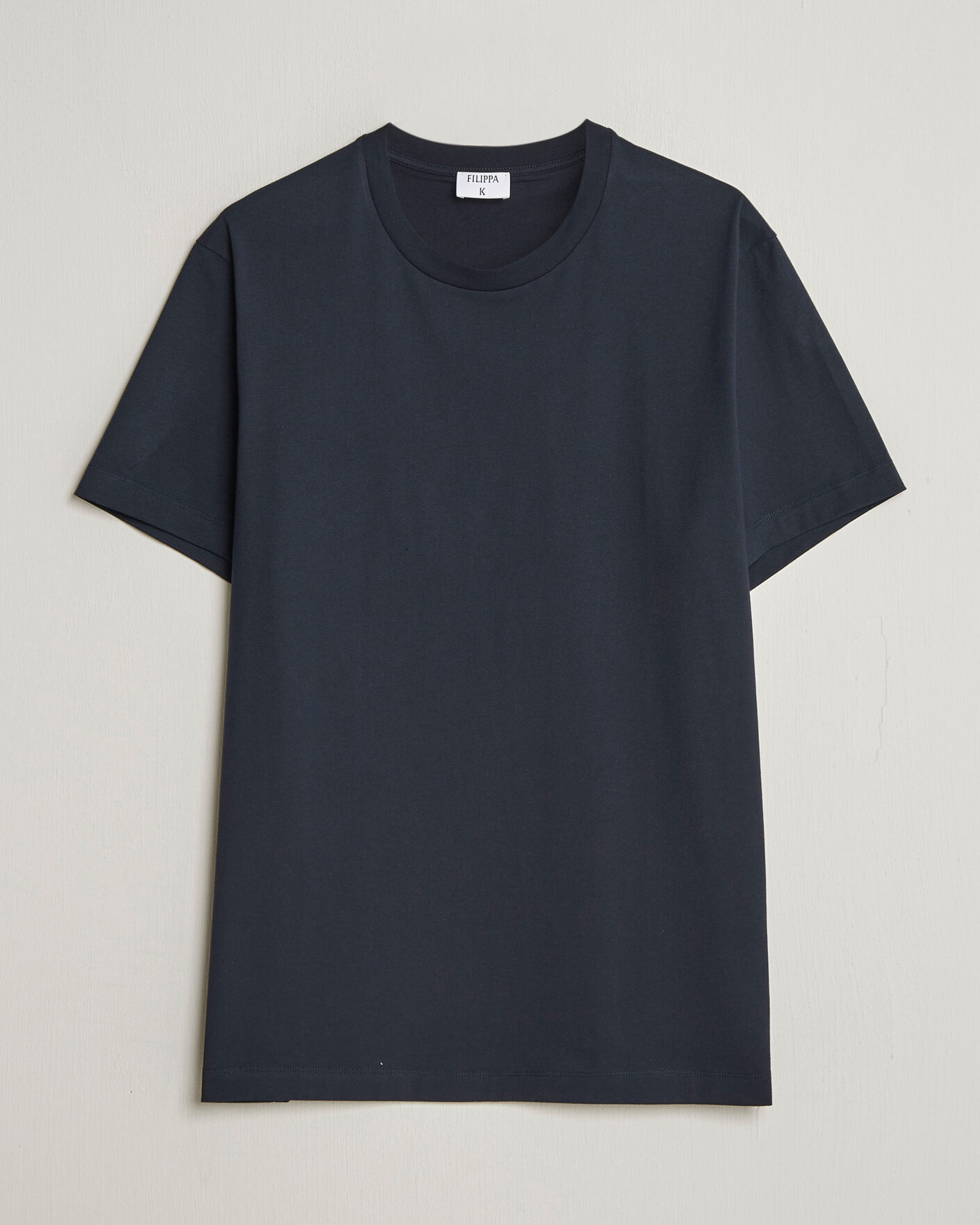 Herr | T-Shirts | Filippa K | Filip Crew Neck T-Shirt Navy