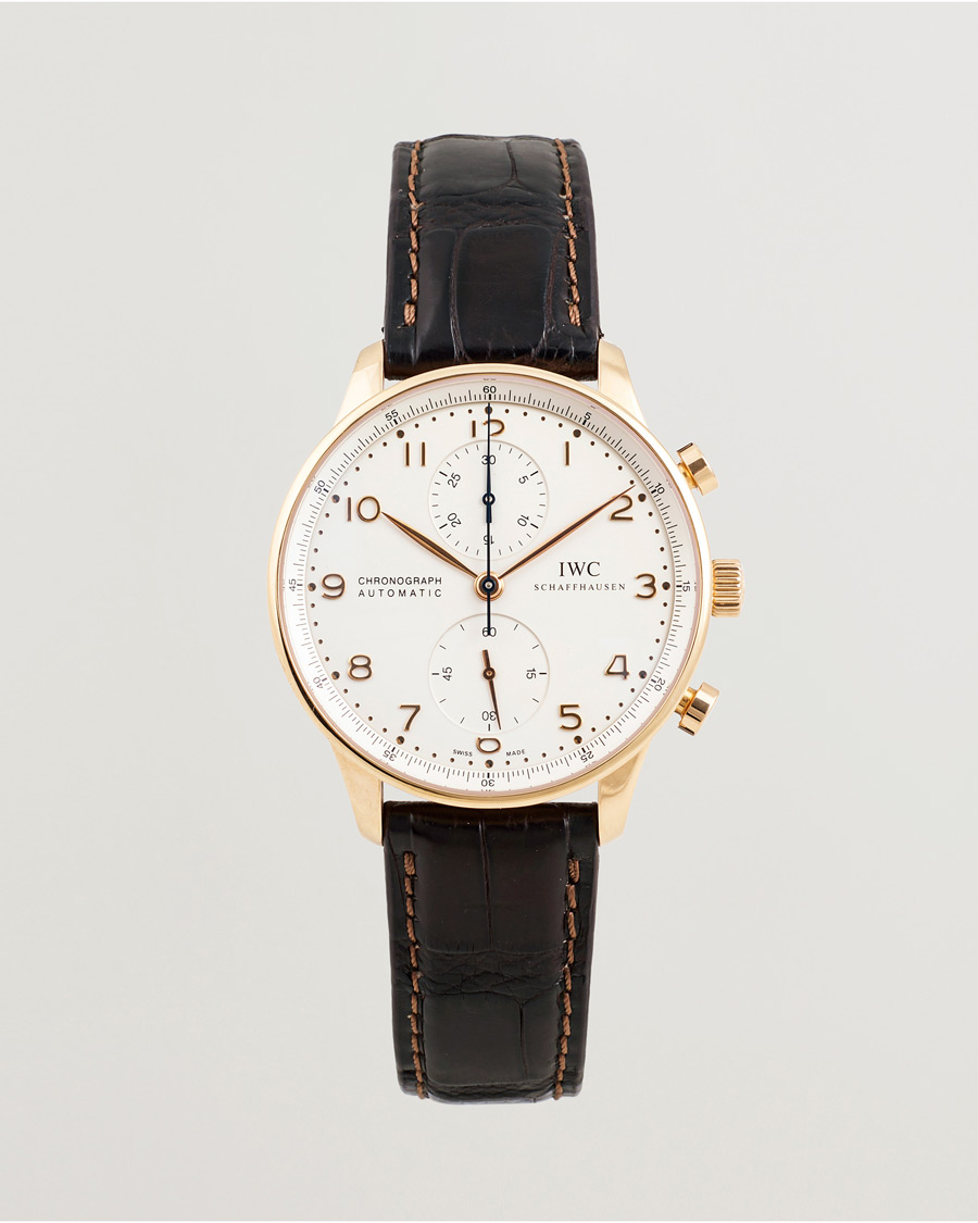 Herr | Pre-Owned & Vintage Watches | IWC Pre-Owned | Portuguese Chronograph 18K