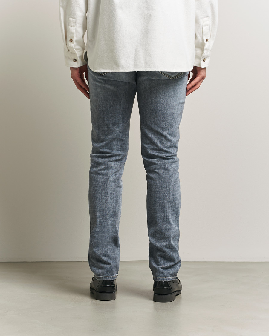Herr | Jeans | Jacob Cohën | Bard Slim Fit Stretch Jeans Light Grey