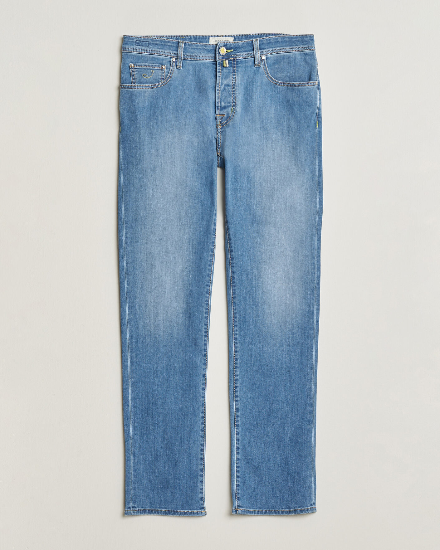 Herr | Byxor | Jacob Cohën | Bard Slim Fit Stretch Jeans Super Light Blue