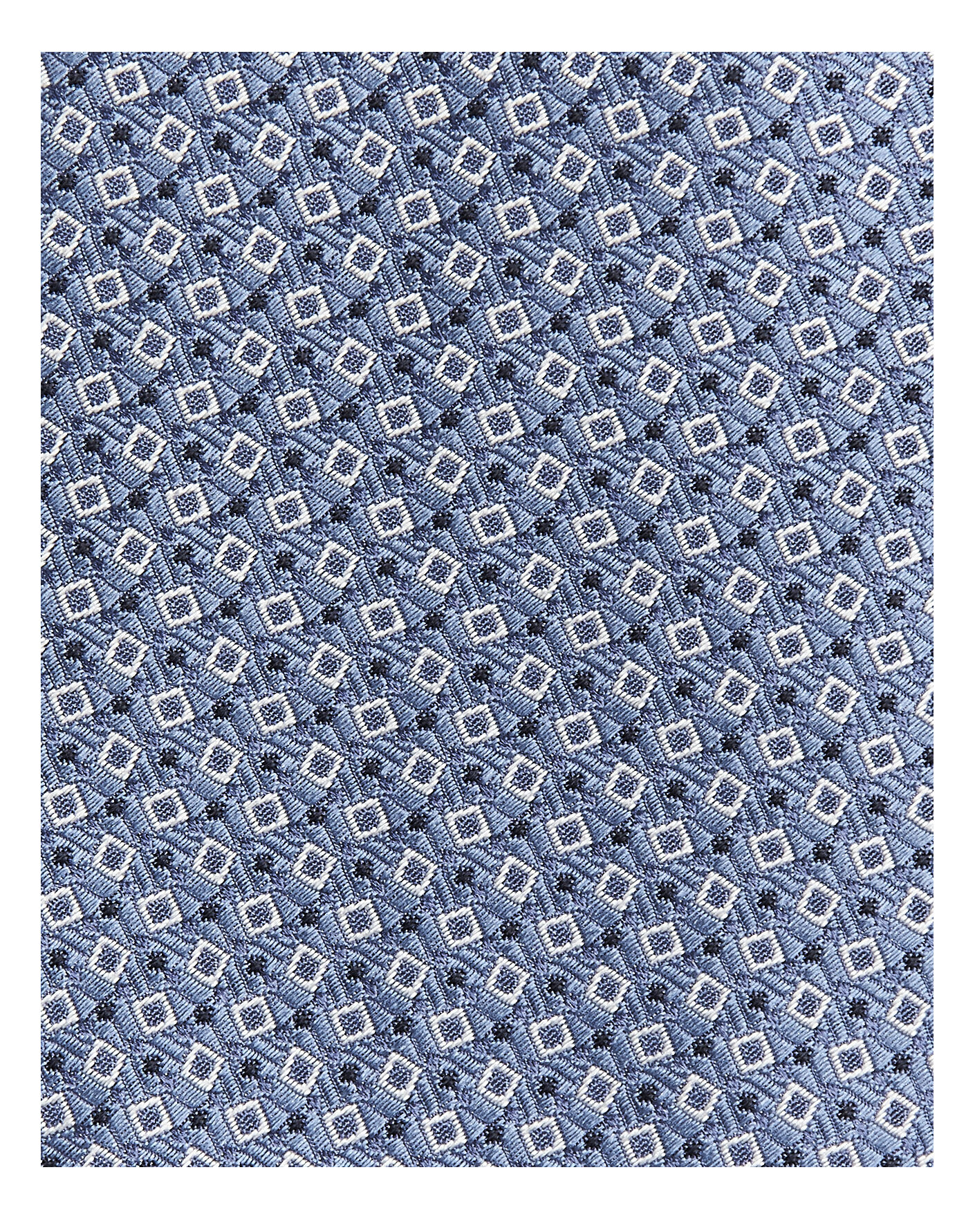 Herr | Slipsar | Canali | Micro Structure Silk Tie Light Blue