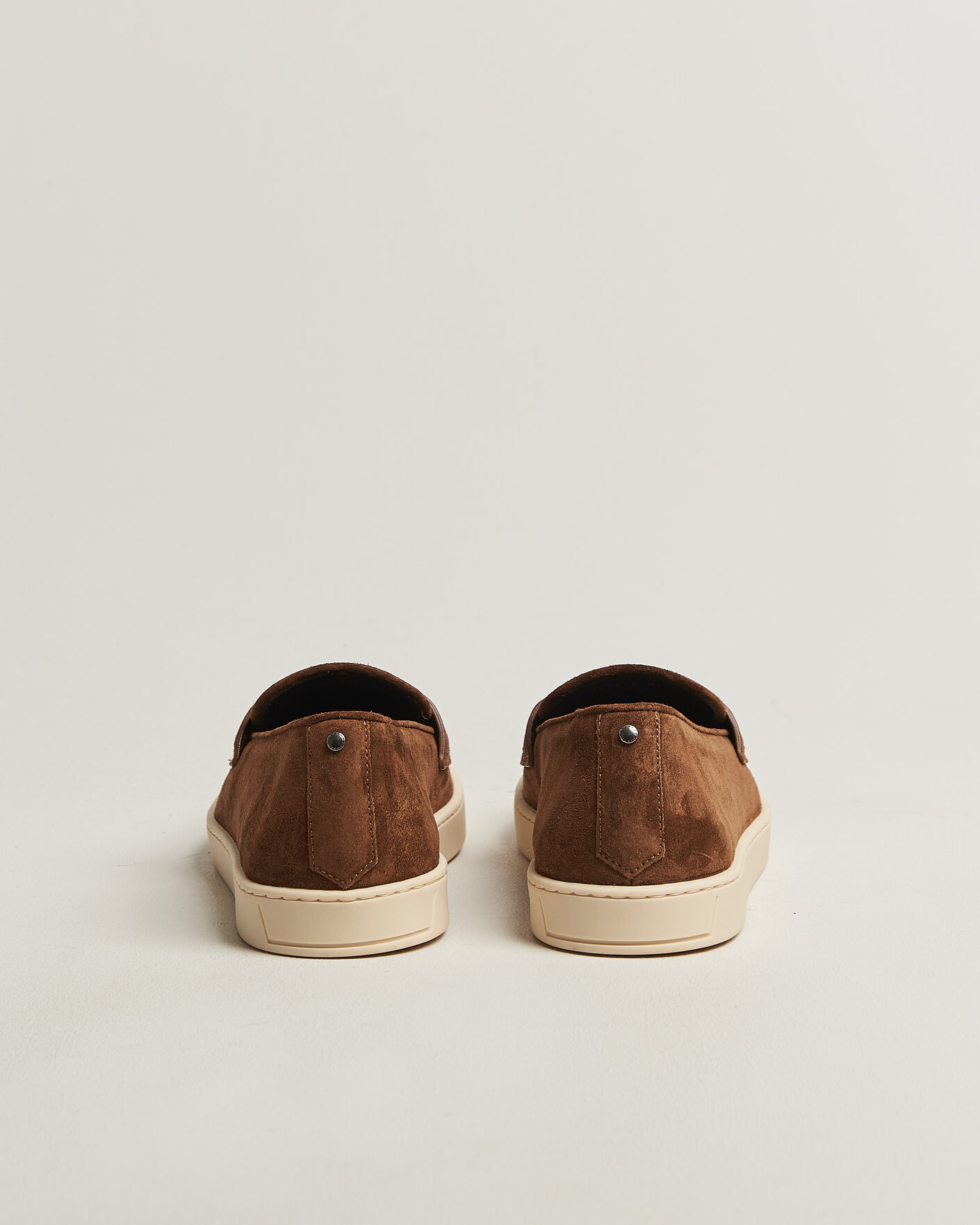 Herr | Loafers | Canali | Summer Loafers Brown Suede