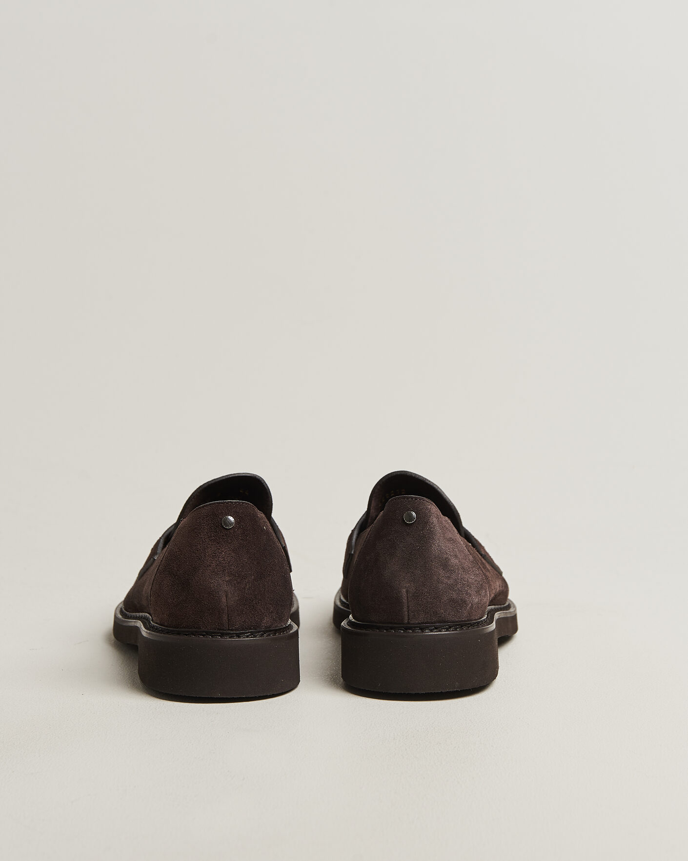 Herr | Loafers | Canali | Penny Loafers Dark Brown Suede