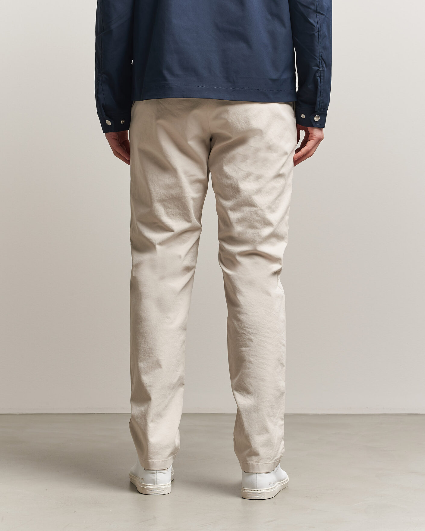 Herr | Byxor | J.Lindeberg | Chaze Cotton Stretch Pants Moonbeam