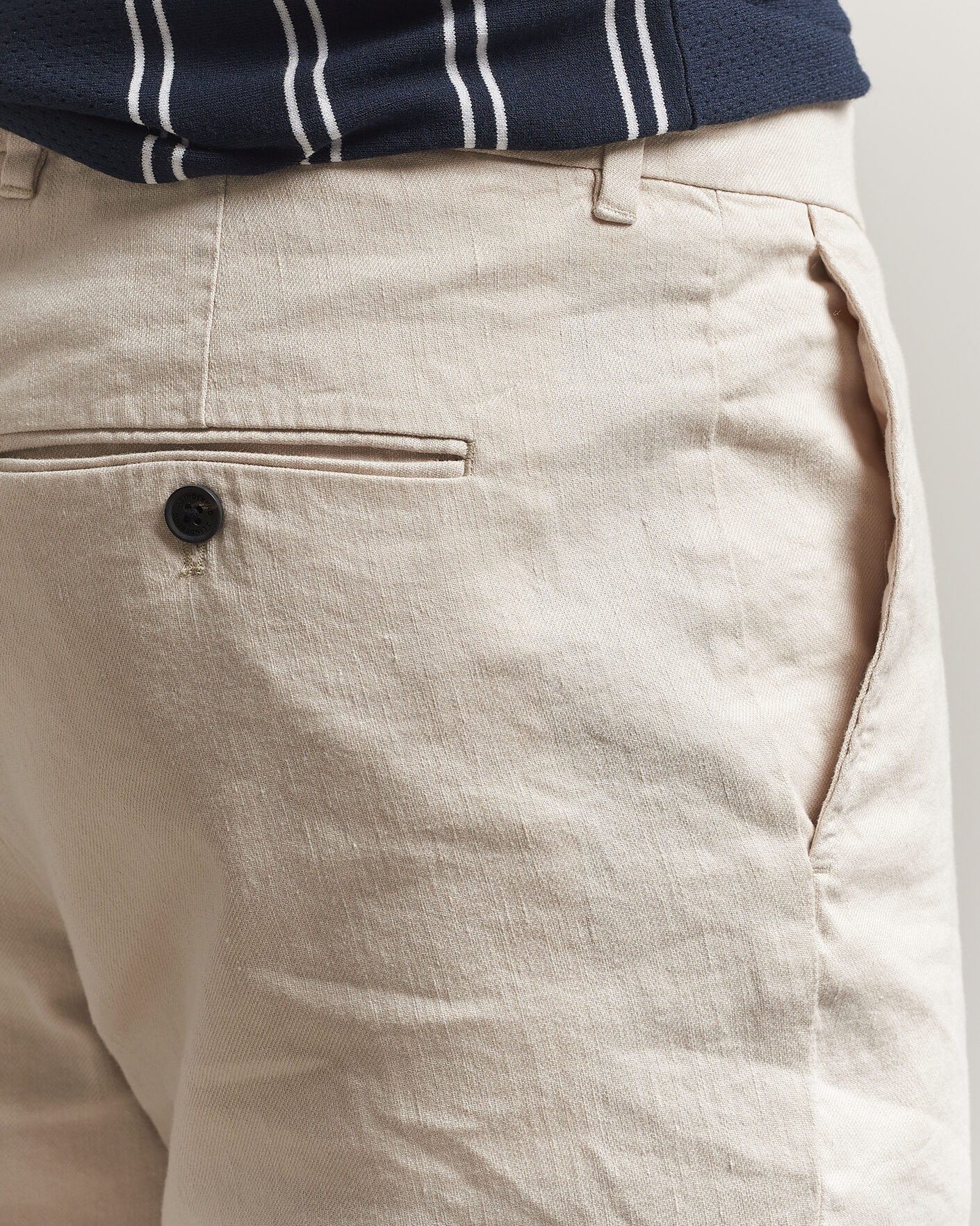 Herr | Byxor | J.Lindeberg | Logan Stretch Linen Pants Moonbeam