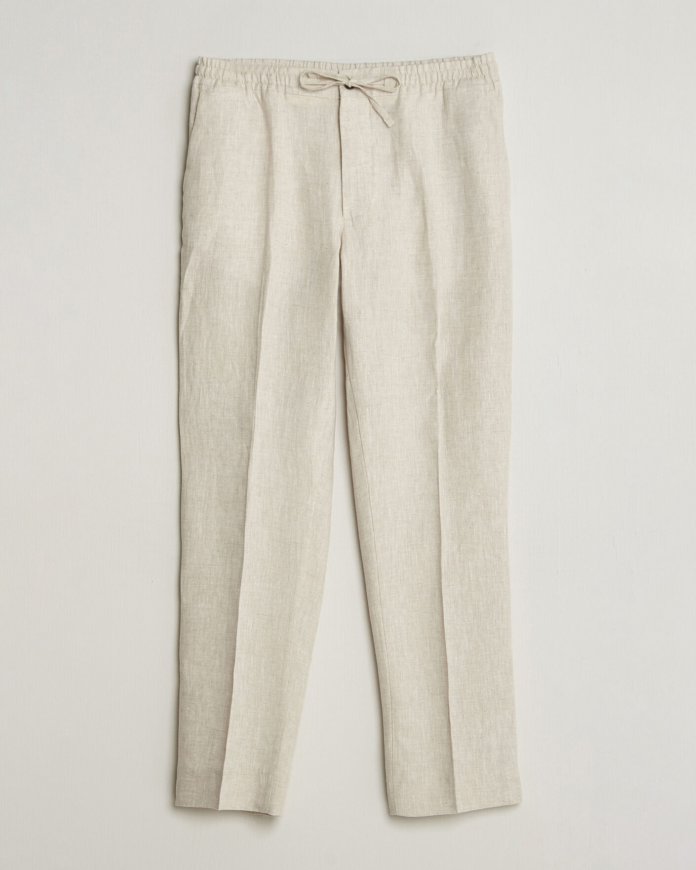 Herr | Byxor | J.Lindeberg | Soren Drape Linen Pants Moonbeam