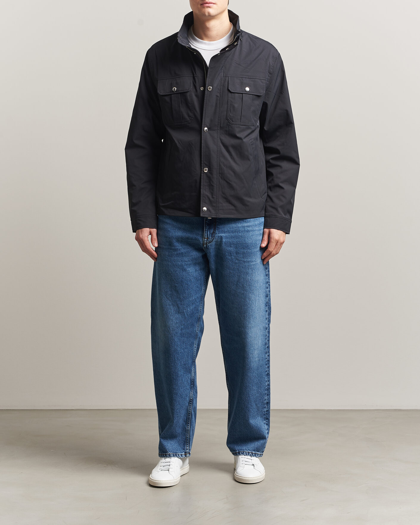 Herr | Jackor | J.Lindeberg | Bailey Recyceled Poly Jacket Black