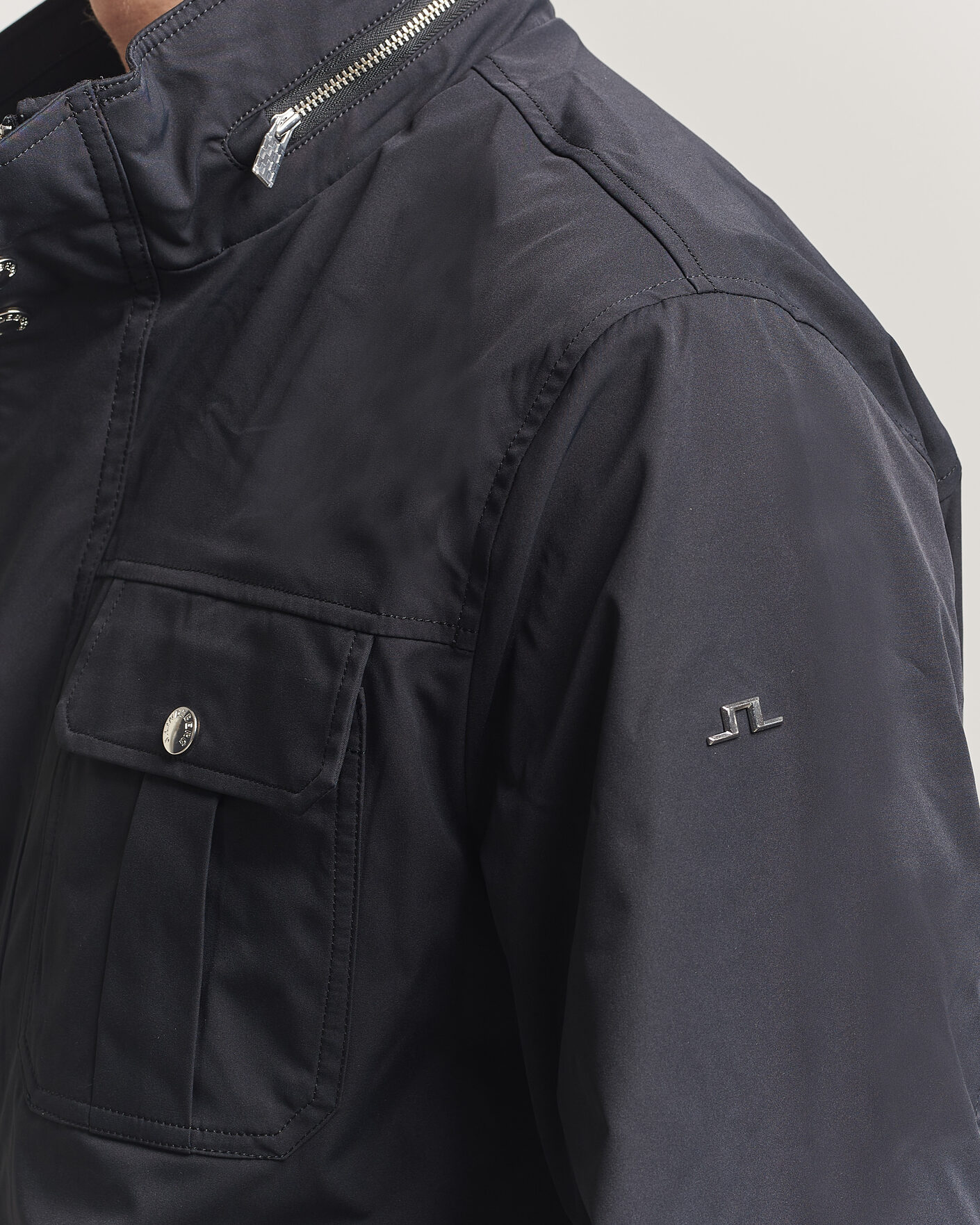 Herr | Jackor | J.Lindeberg | Bailey Recyceled Poly Jacket Black