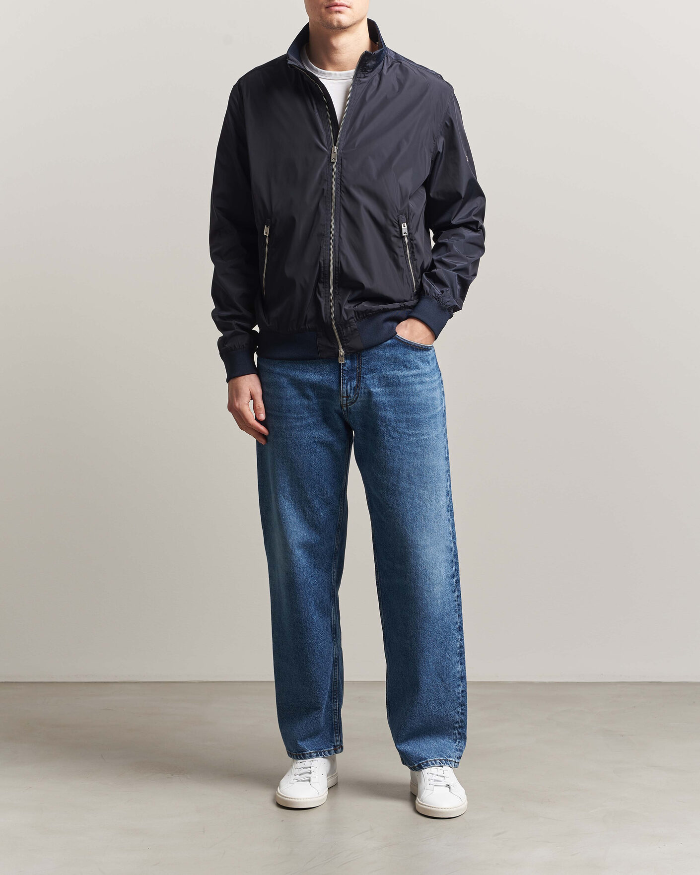 Herr | Jackor | J.Lindeberg | Kevin Poly Jacket JL Navy