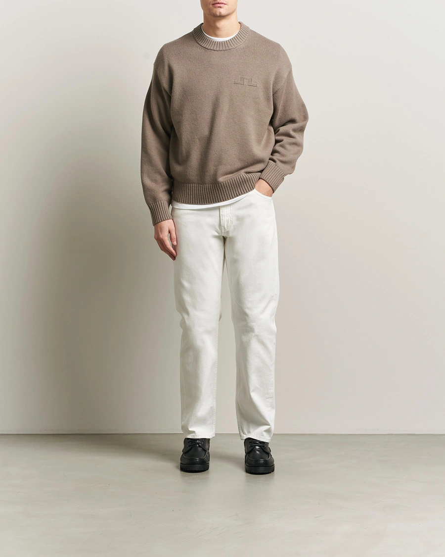 Herr | Byxor | J.Lindeberg | Cody Regular 5-Pocket Pants White