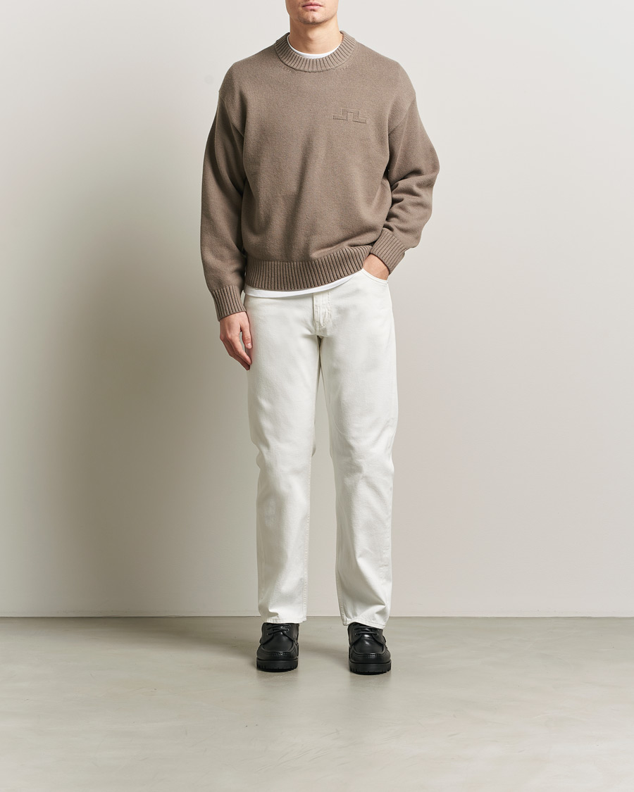 Herr | Byxor | J.Lindeberg | Cody Regular 5-Pocket Pants White