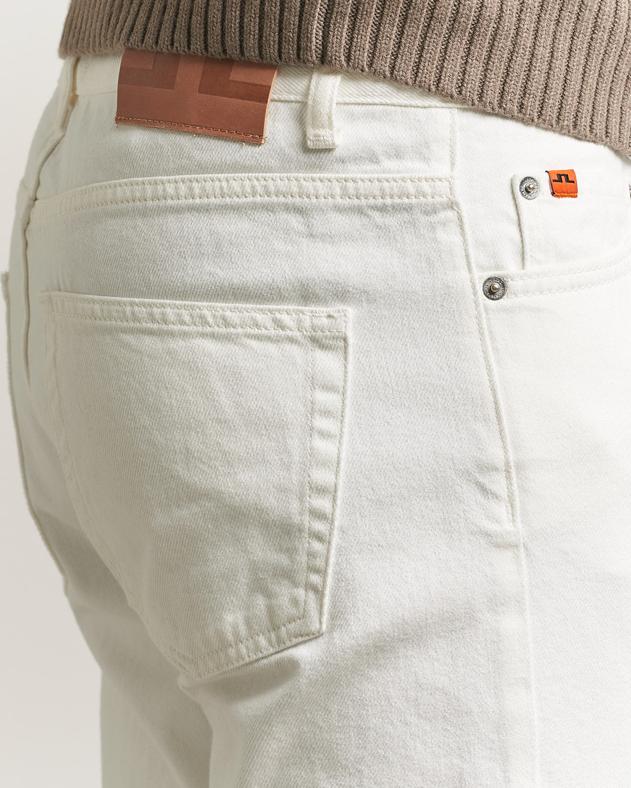 Herr | Byxor | J.Lindeberg | Cody Regular 5-Pocket Pants White