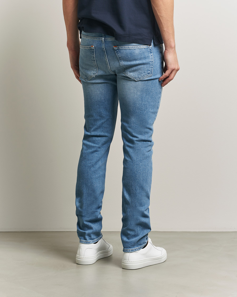 Herr | Jeans | J.Lindeberg | Jax Light Wash Slim Jeans Light Blue
