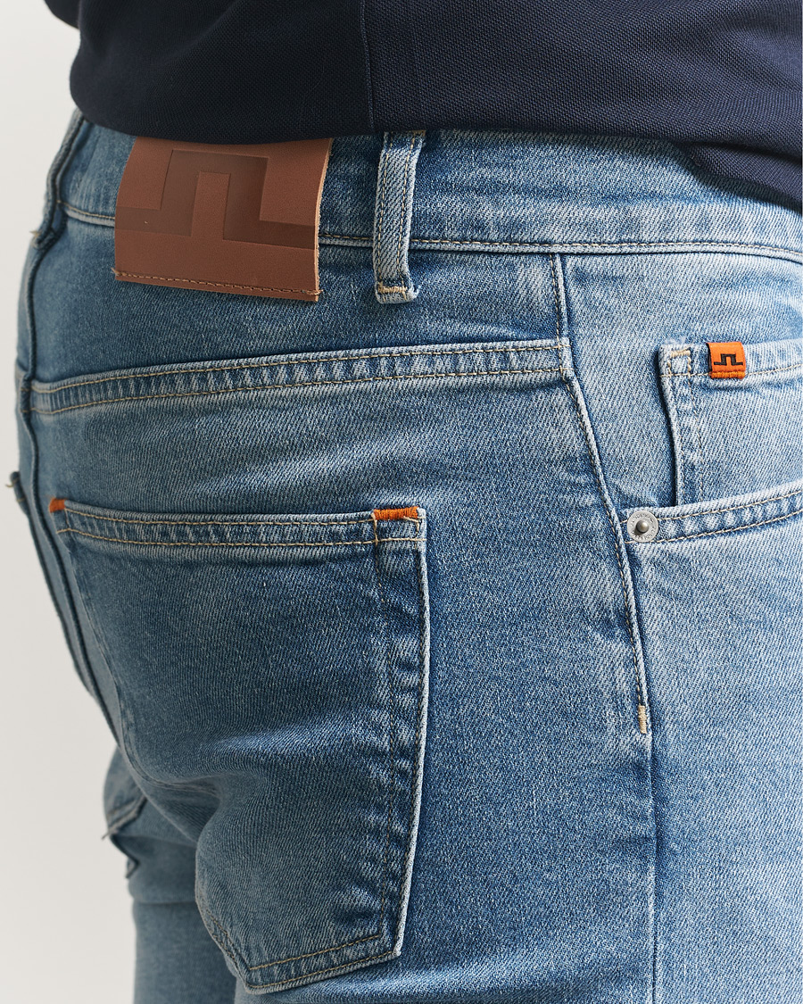 Herr | Jeans | J.Lindeberg | Jax Light Wash Slim Jeans Light Blue
