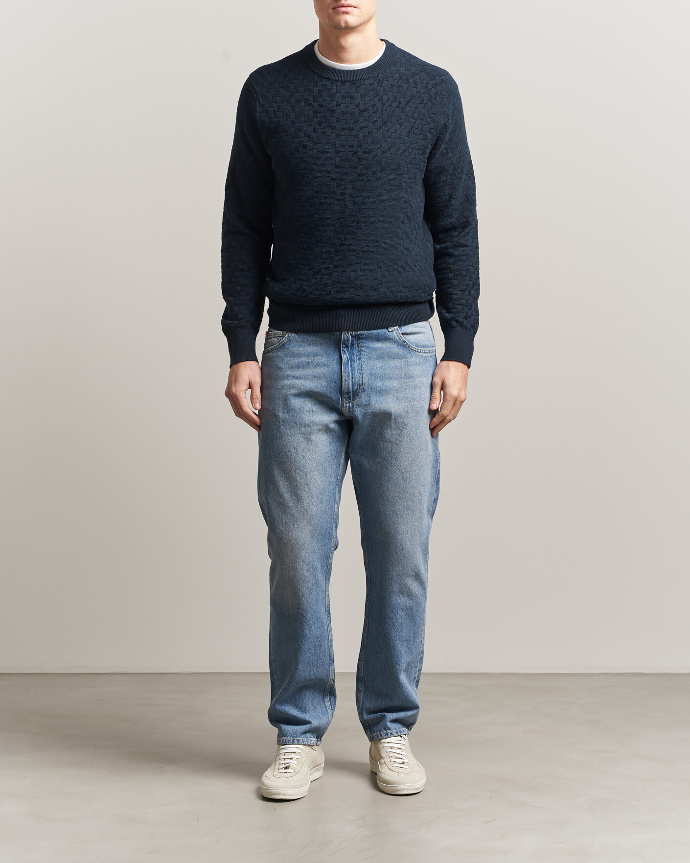 Herr | Jeans | J.Lindeberg | Cody Light Wash Regular Jeans Light Blue