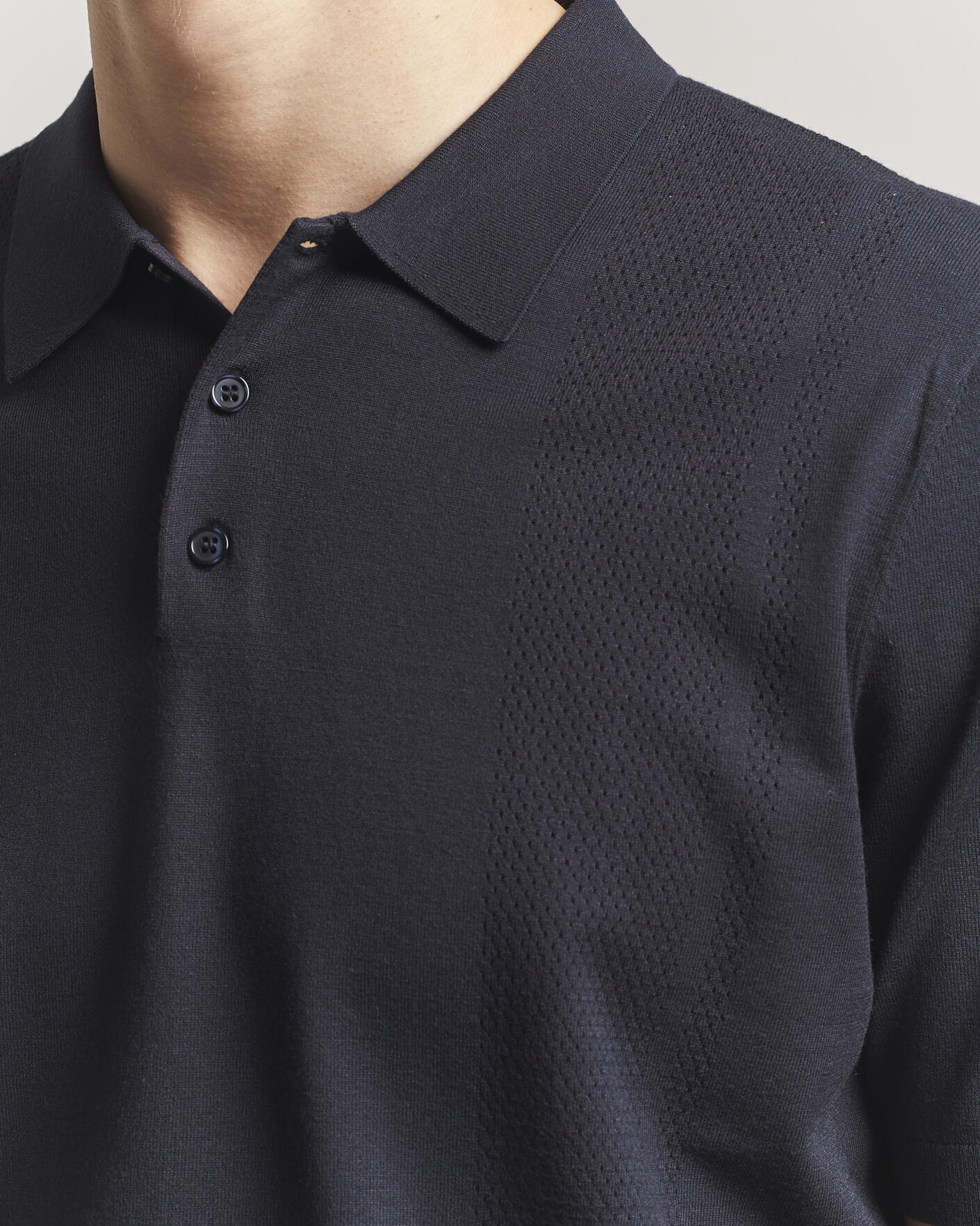 Herr | Pikéer | J.Lindeberg | Reymond Knit Polo JL Navy
