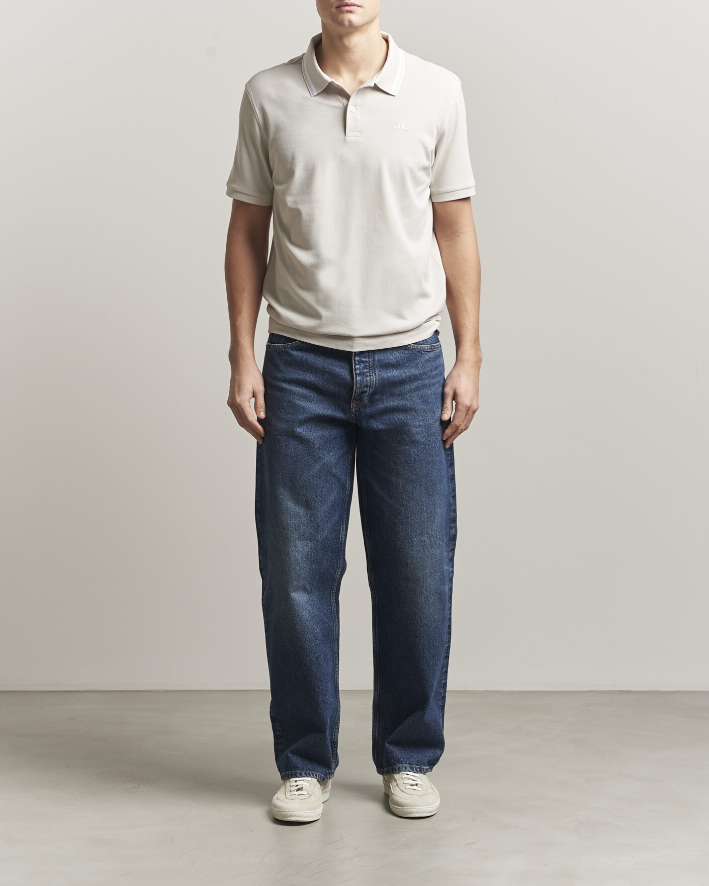 Herr | Pikéer | J.Lindeberg | Joey Tipping Polo Moonbeam