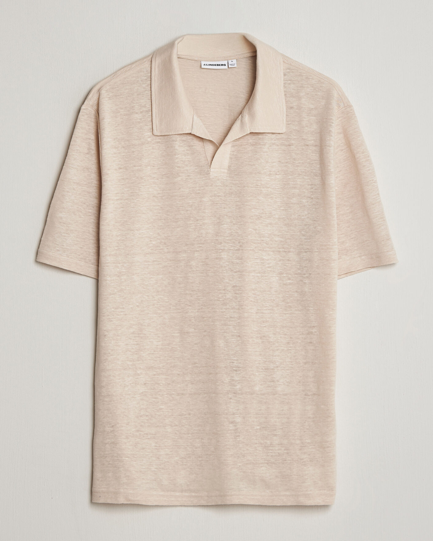 Herr | Pikéer | J.Lindeberg | Roy Linen Polo Moonbeam