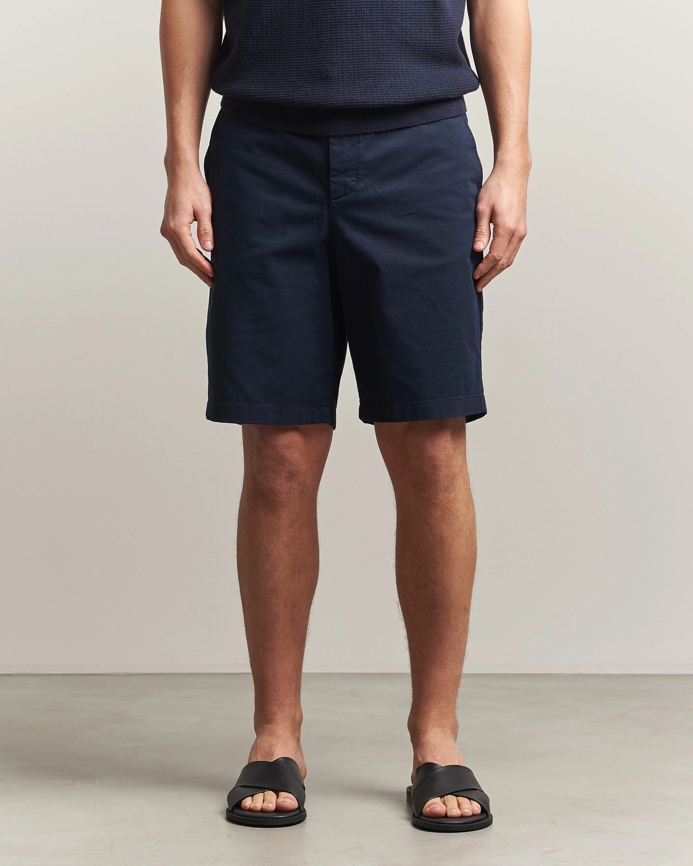 Herr | Shorts | J.Lindeberg | Shane Cotton Stretch Shorts JL Navy