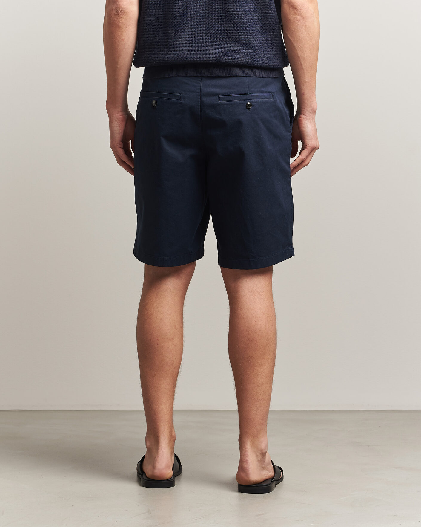 Herr | Shorts | J.Lindeberg | Shane Cotton Stretch Shorts JL Navy