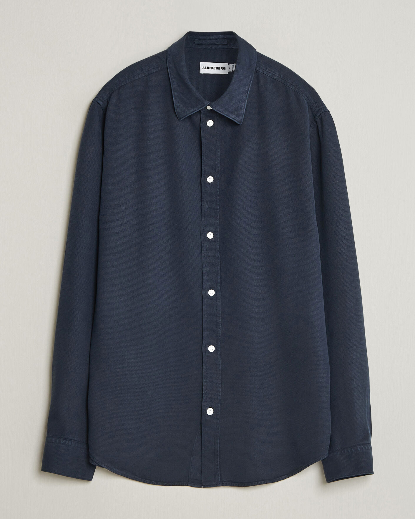 Herr | Skjortor | J.Lindeberg | Zachary Tencel Shirt JL Navy