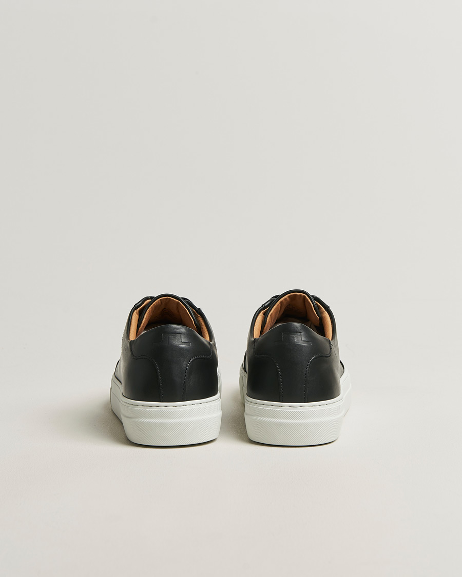 Herr | Sneakers | J.Lindeberg | Art Signature Leather Sneaker Black