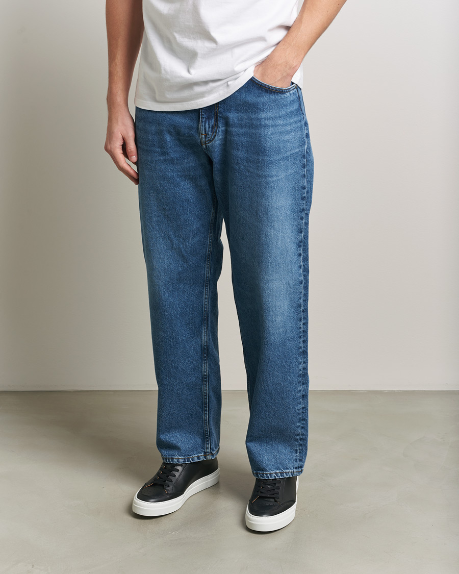 Herr | Sneakers | J.Lindeberg | Art Signature Leather Sneaker Black