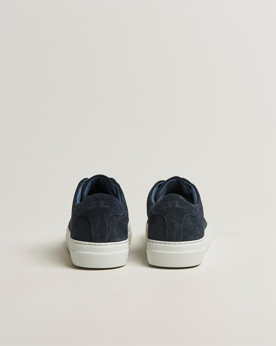 Herr | Sneakers | J.Lindeberg | Art Signature Suede Sneaker JL Navy