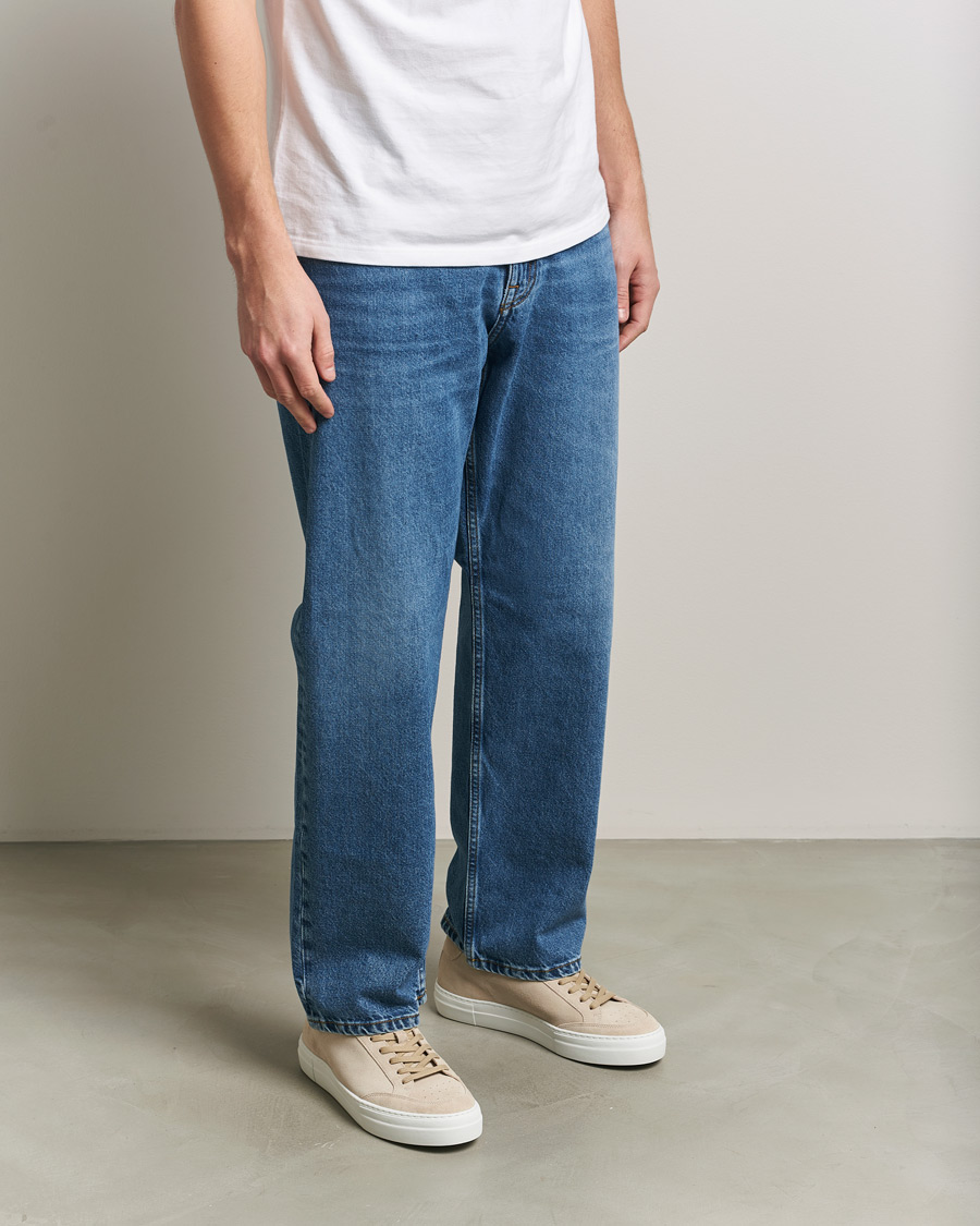 Herr | Sneakers | J.Lindeberg | Art Signature Suede Sneaker Moonbeam