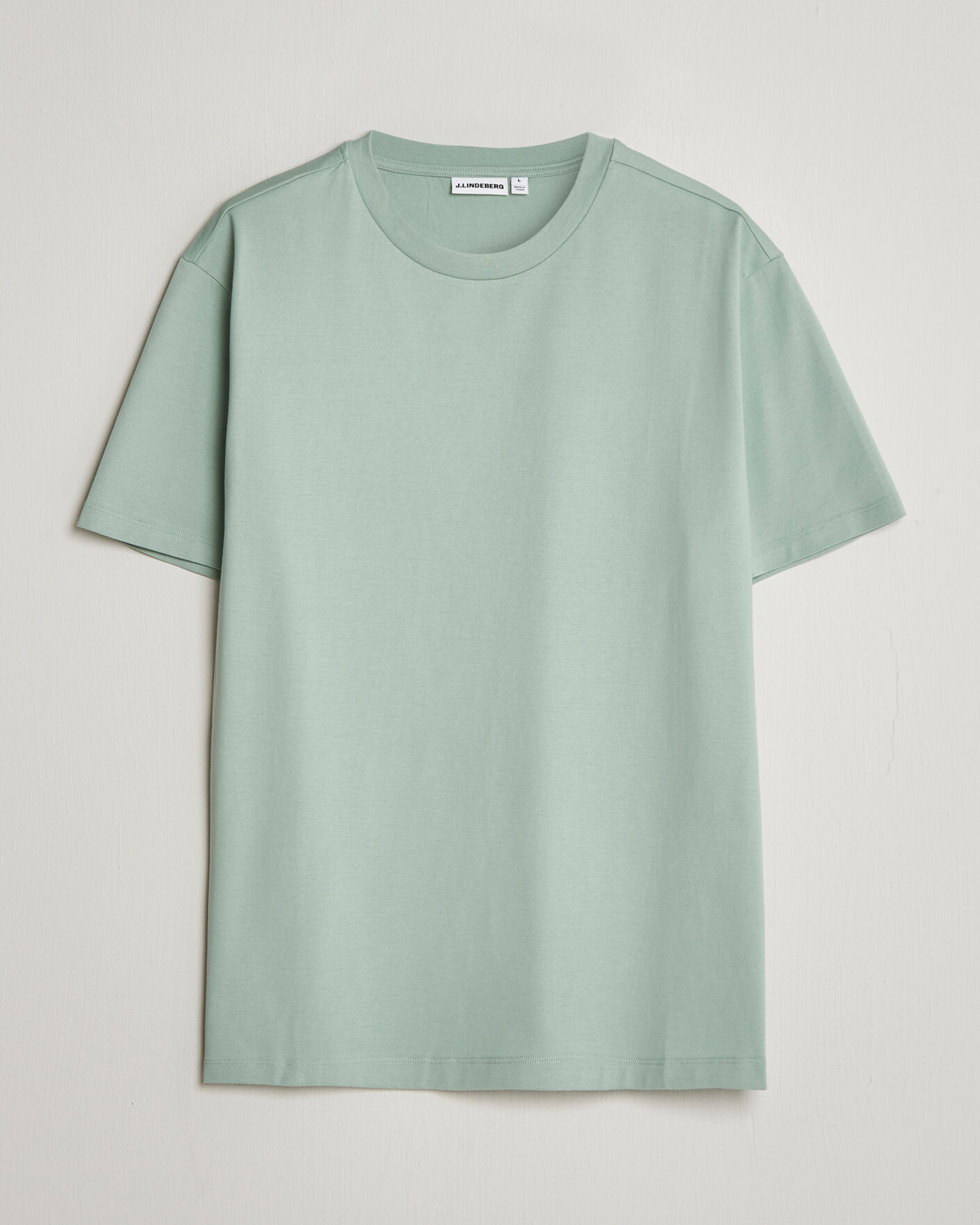 Herr | T-Shirts | J.Lindeberg | Sid Basic T-Shirt Jadeite